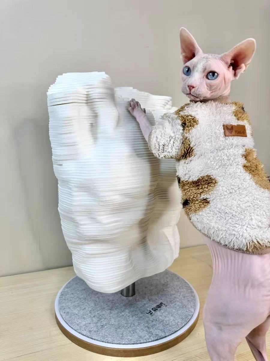 White Venus (Torso) Classical Sculpture Cat Scratcher