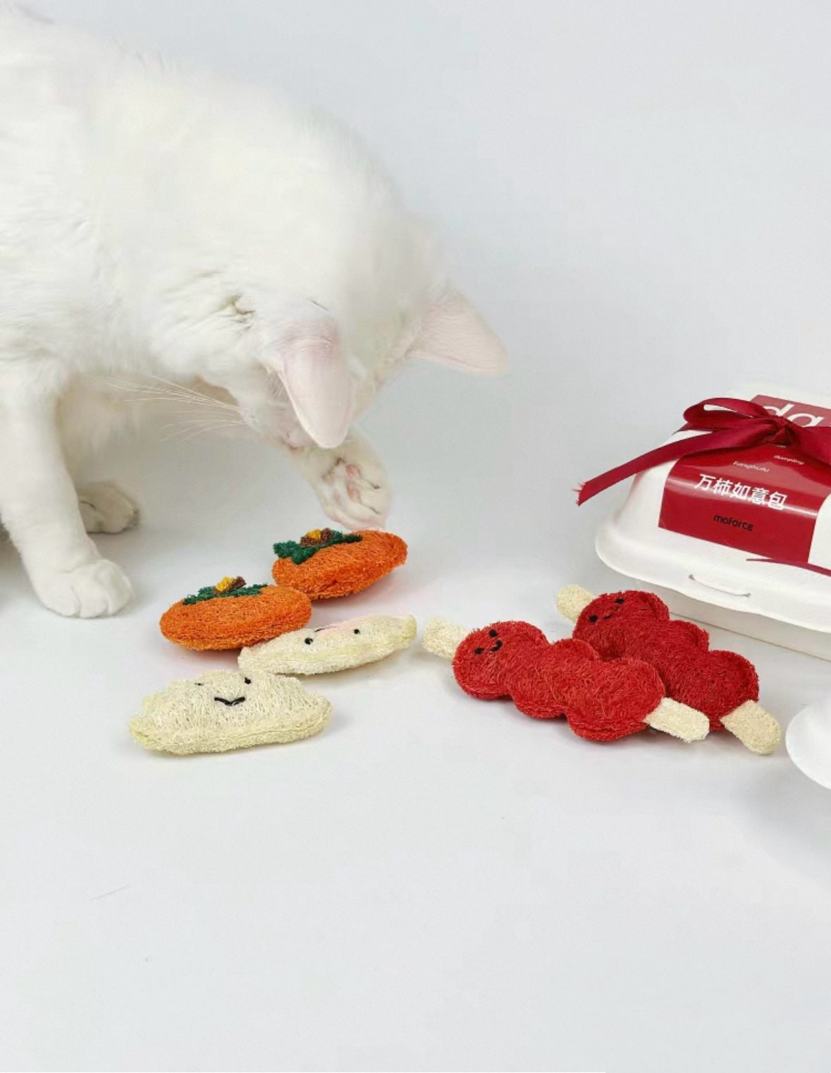 Pet Bistro Chinese Lucky Bag Set: Dumpling, Persimmon & Tanghulu