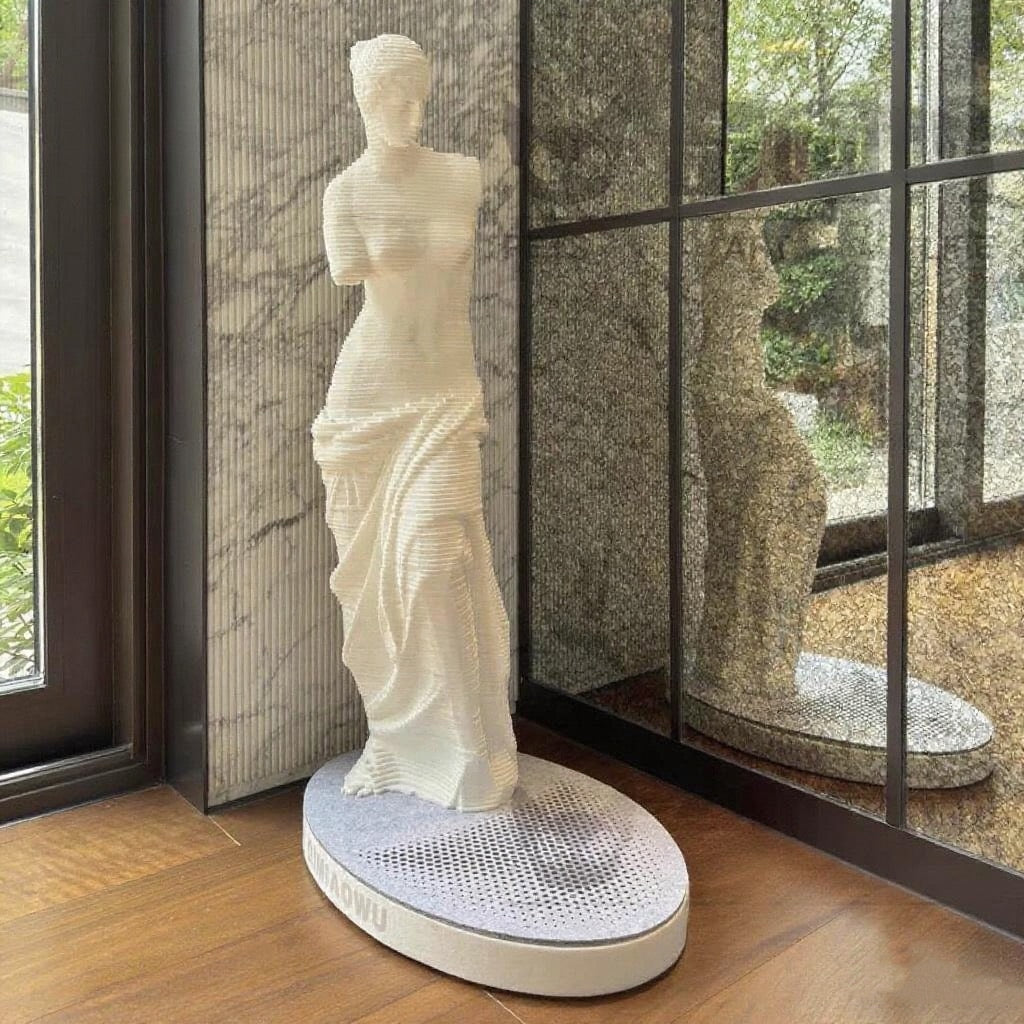 White Venus Classical Sculpture Cat Scratcher
