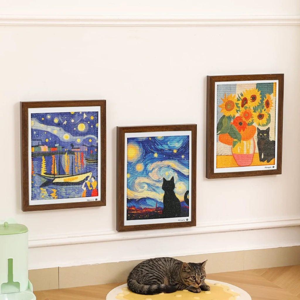 Rhone River Art Frame Sisal Cat Scratcher