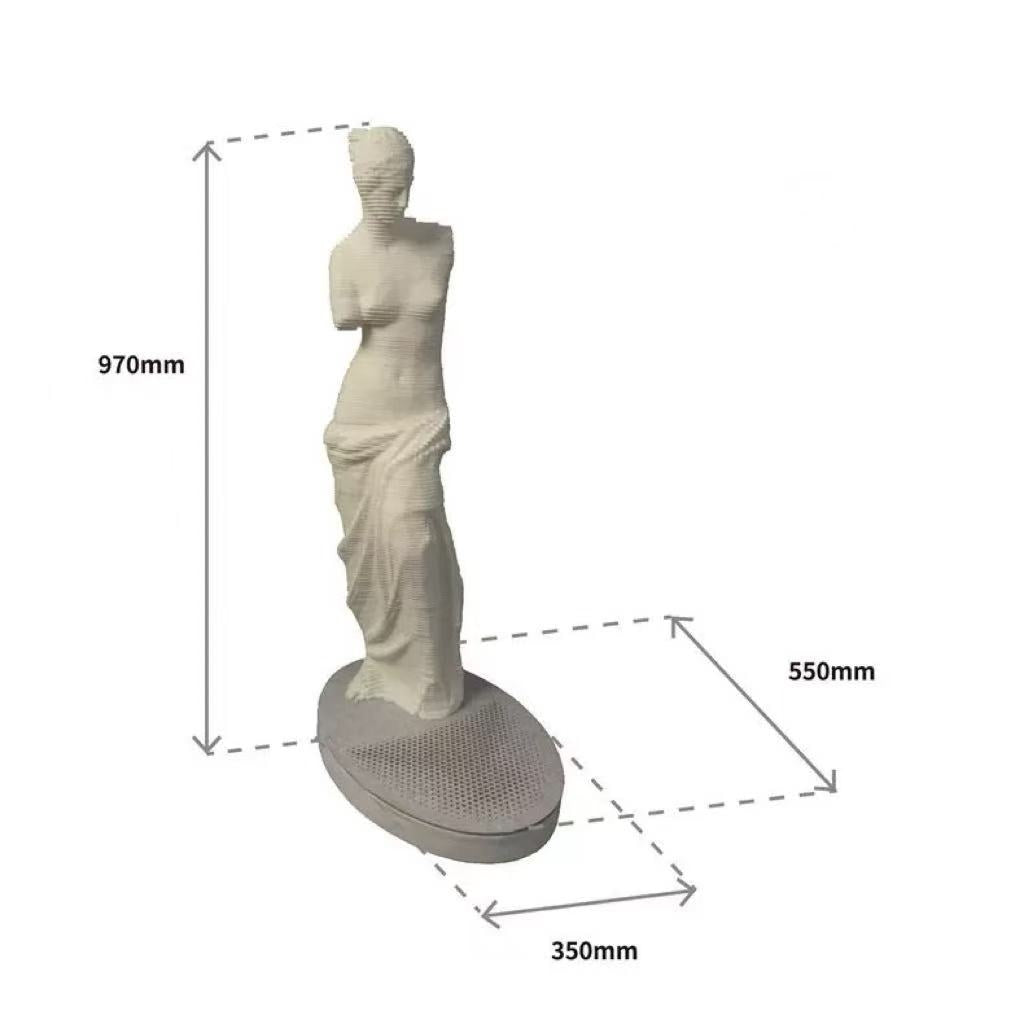 White Venus Classical Sculpture Cat Scratcher
