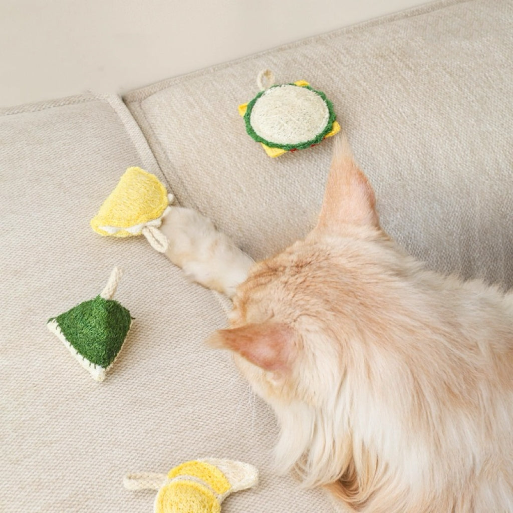 Pet Bistro Oriental Cuisine Set： Egg-filled Dumpling, Egg Yolk Zongzi & Assorted Oden